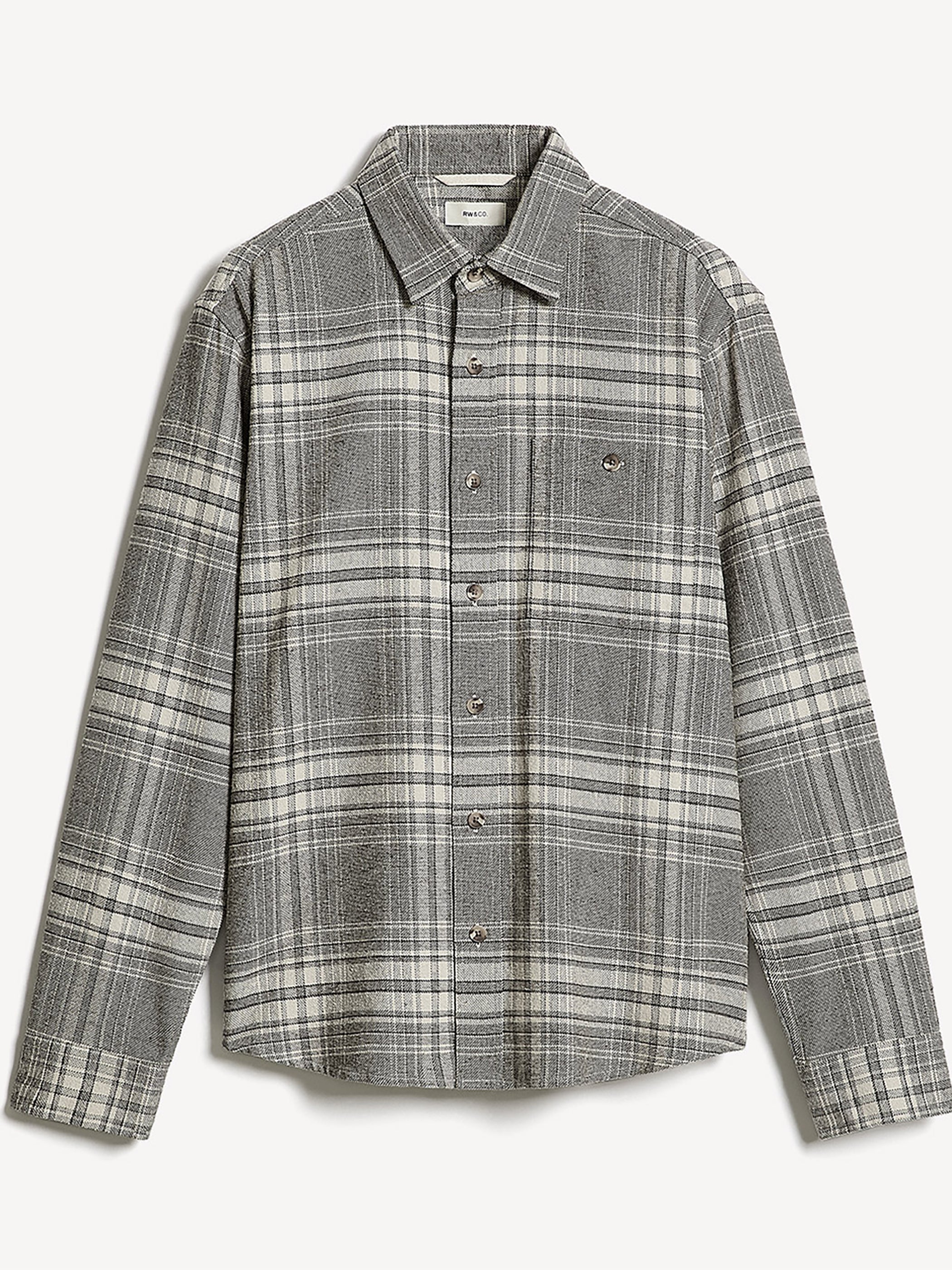 RW&CO Tailored Plaid Overshirt