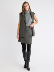 RW&CO Melton Wrap Mini Skirt