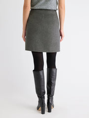 RW&CO Melton Wrap Mini Skirt
