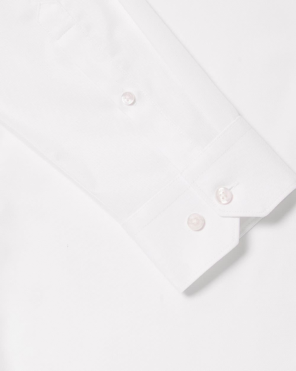 RW&CO Slim-Fit Solid Cotton Modal Dress Shirt