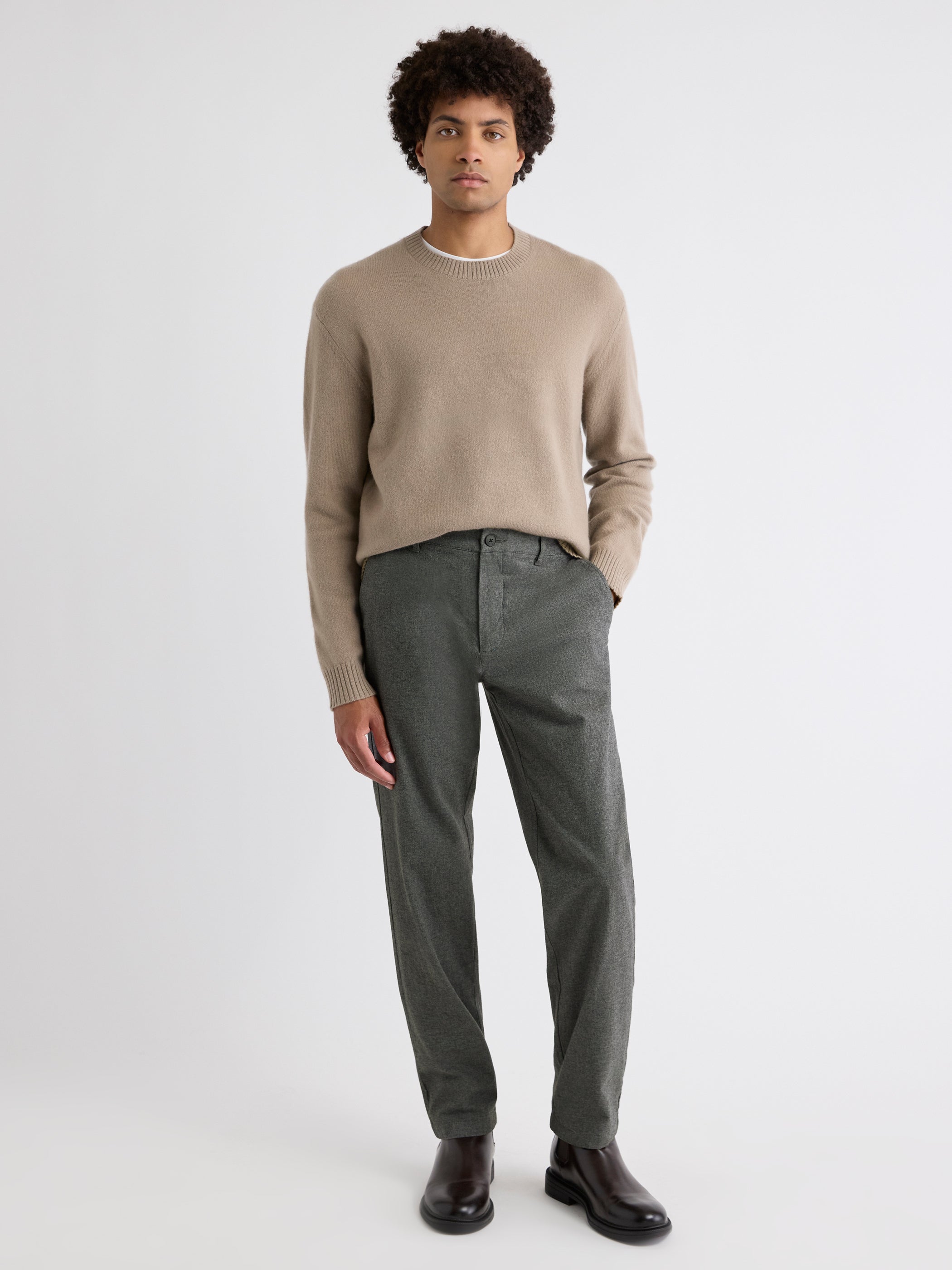 RW&CO Slim Fit Brushed Chino Pant