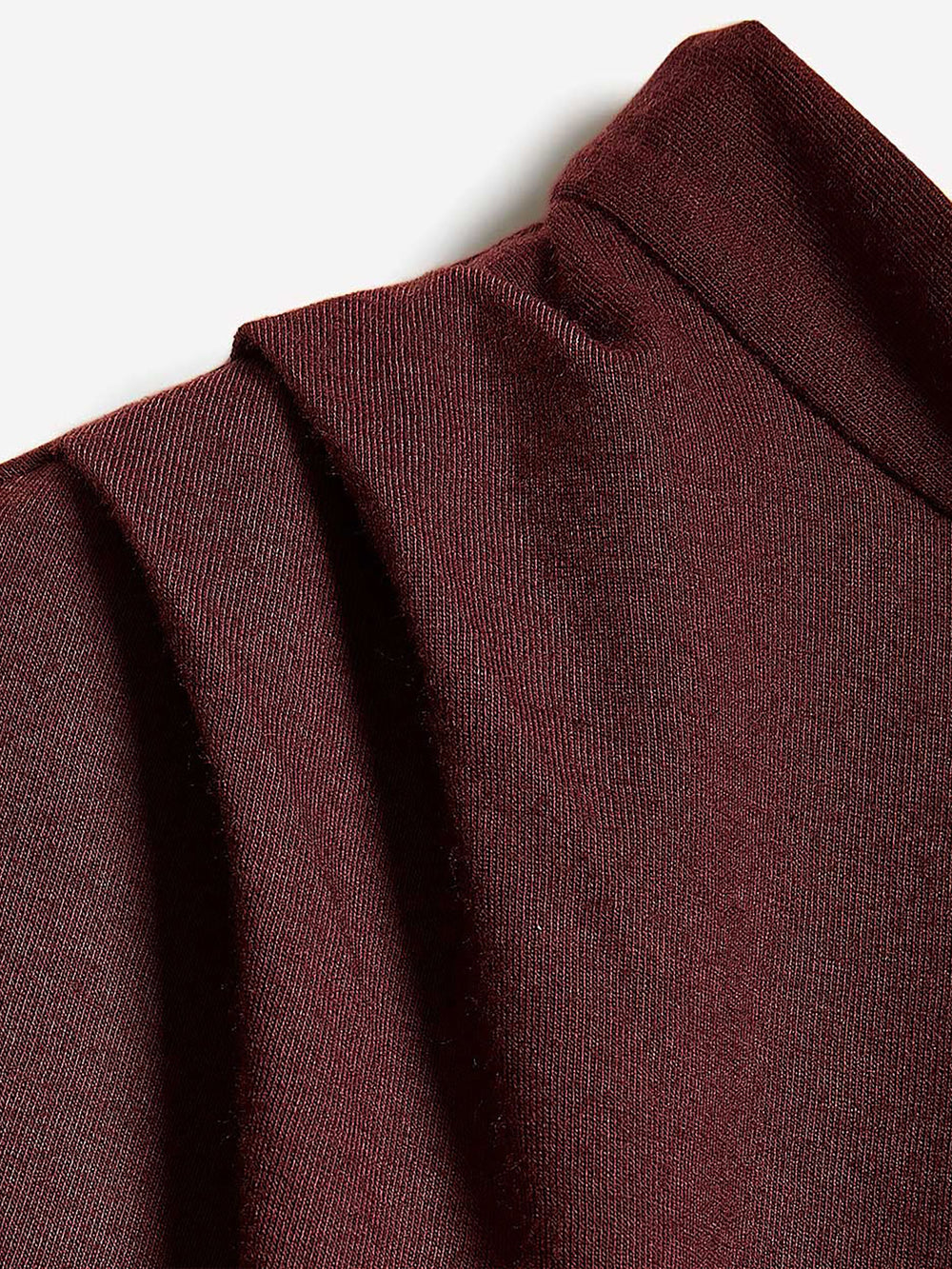 RW&CO Extended-Sleeve Mock-Neck Top with Tie