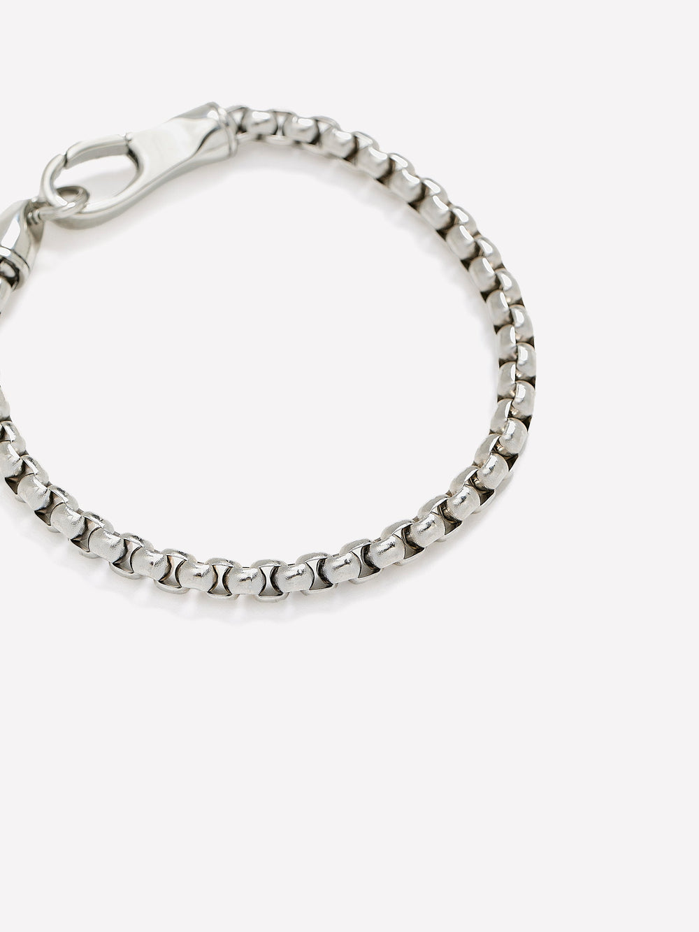 RW&CO Stainless Steel Box Chain Bracelet