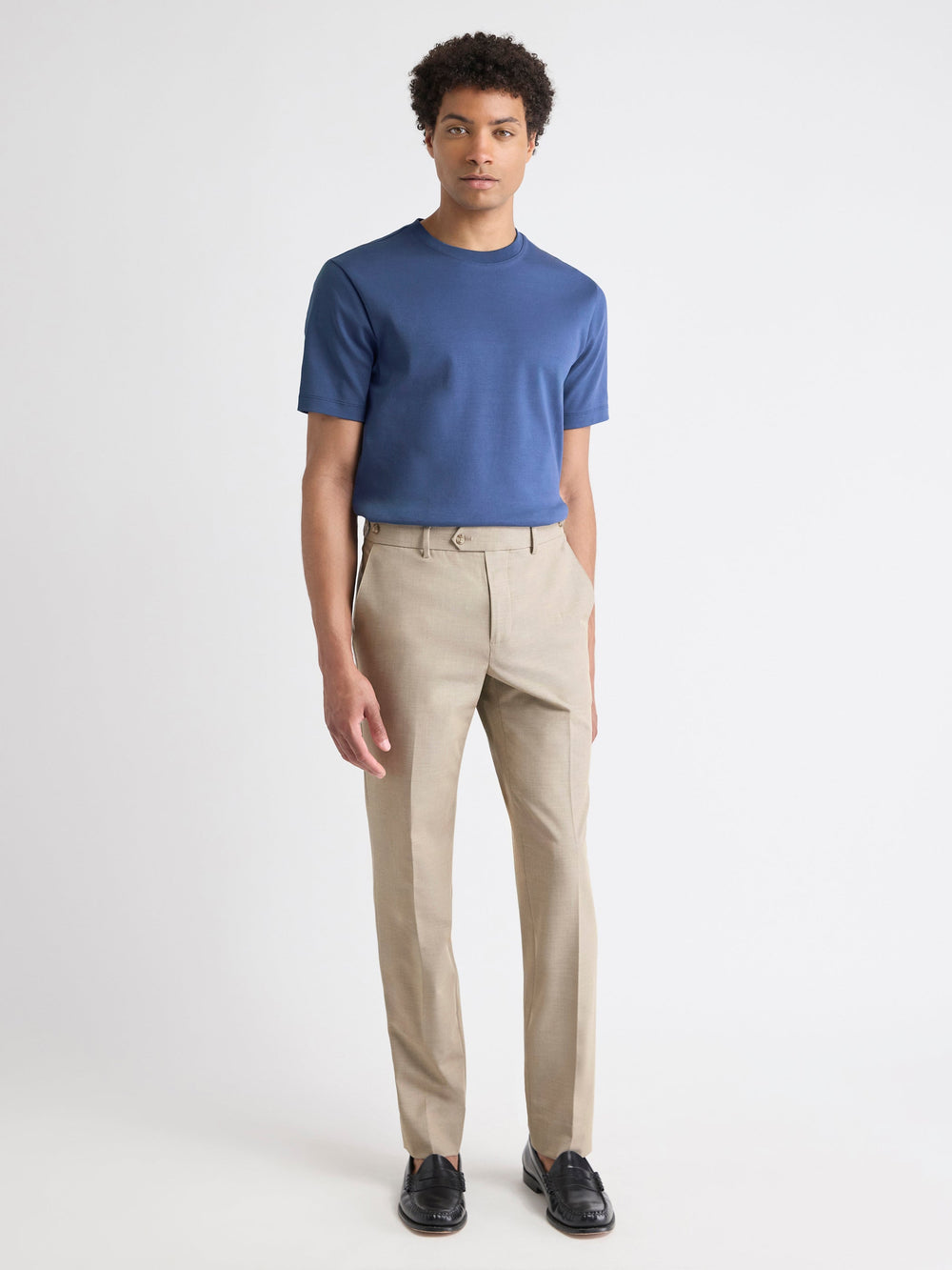RW&CO Solid Interlock Cotton Crew-Neck Tee