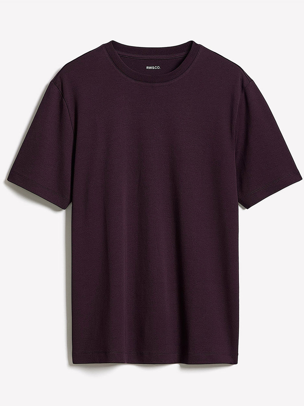 RW&CO Solid Interlock Cotton Crew-Neck Tee