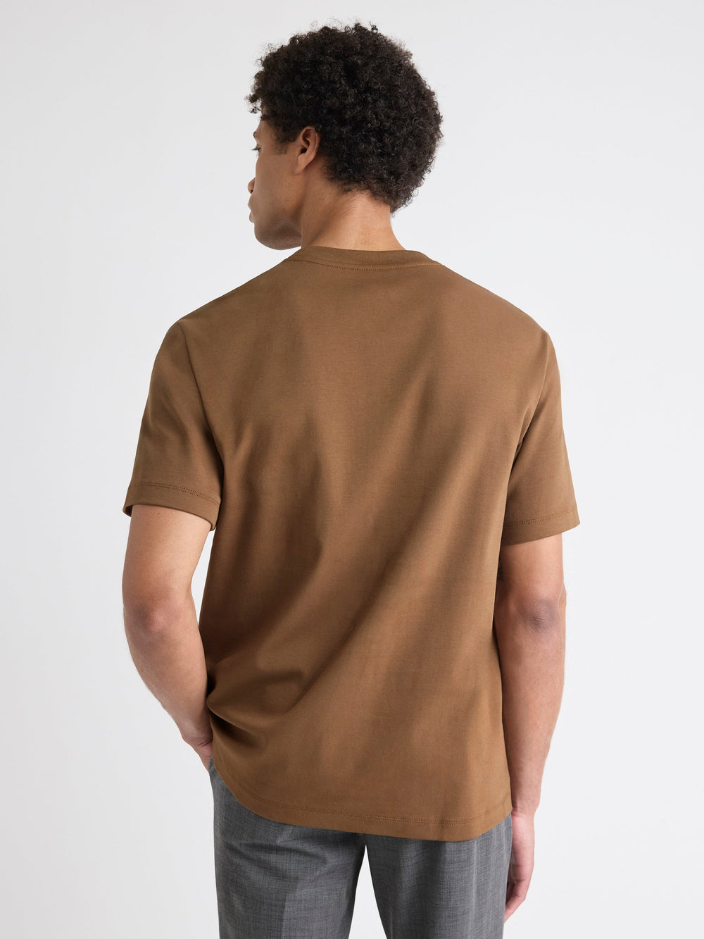 RW&CO Solid Interlock Cotton Crew-Neck Tee