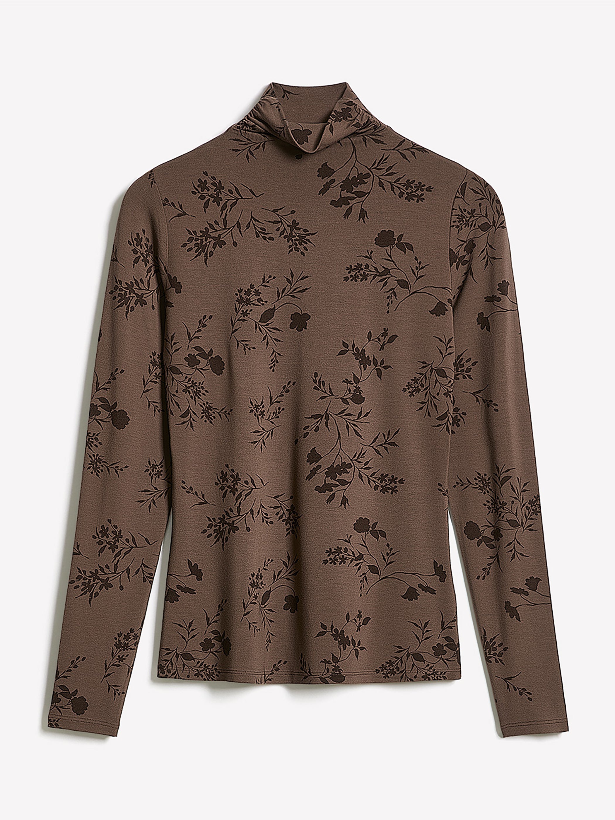 RW&CO Fitted Long-Sleeve Mock-Neck Tee