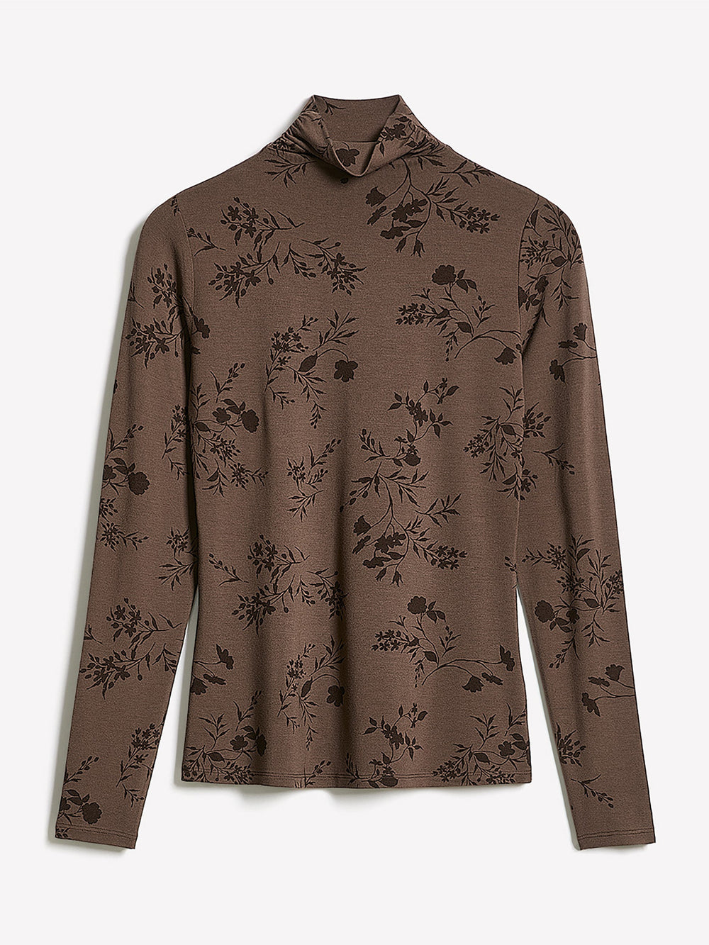 RW&CO Fitted Long-Sleeve Mock-Neck Tee