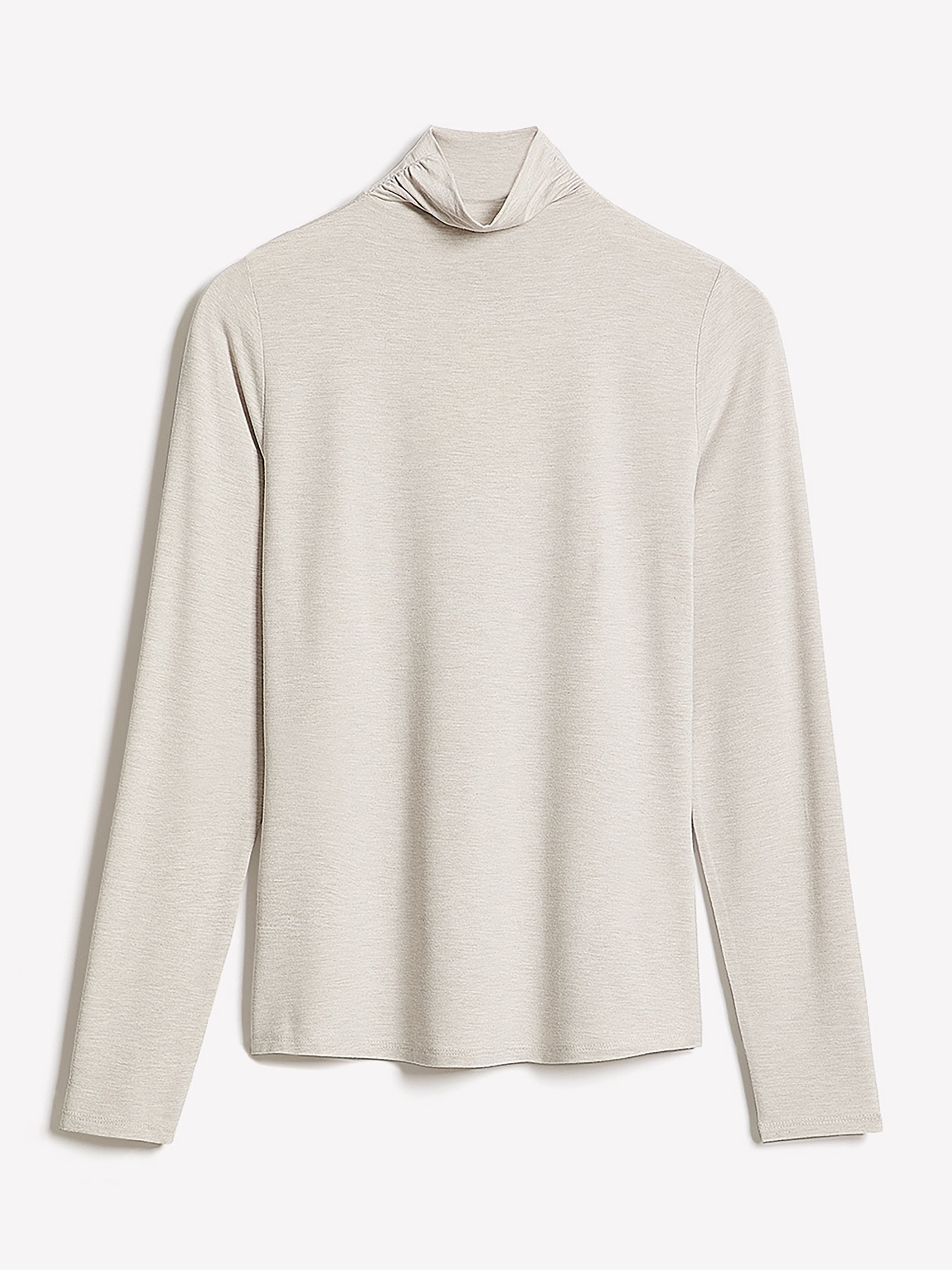 RW&CO Fitted Long-Sleeve Mock-Neck Tee