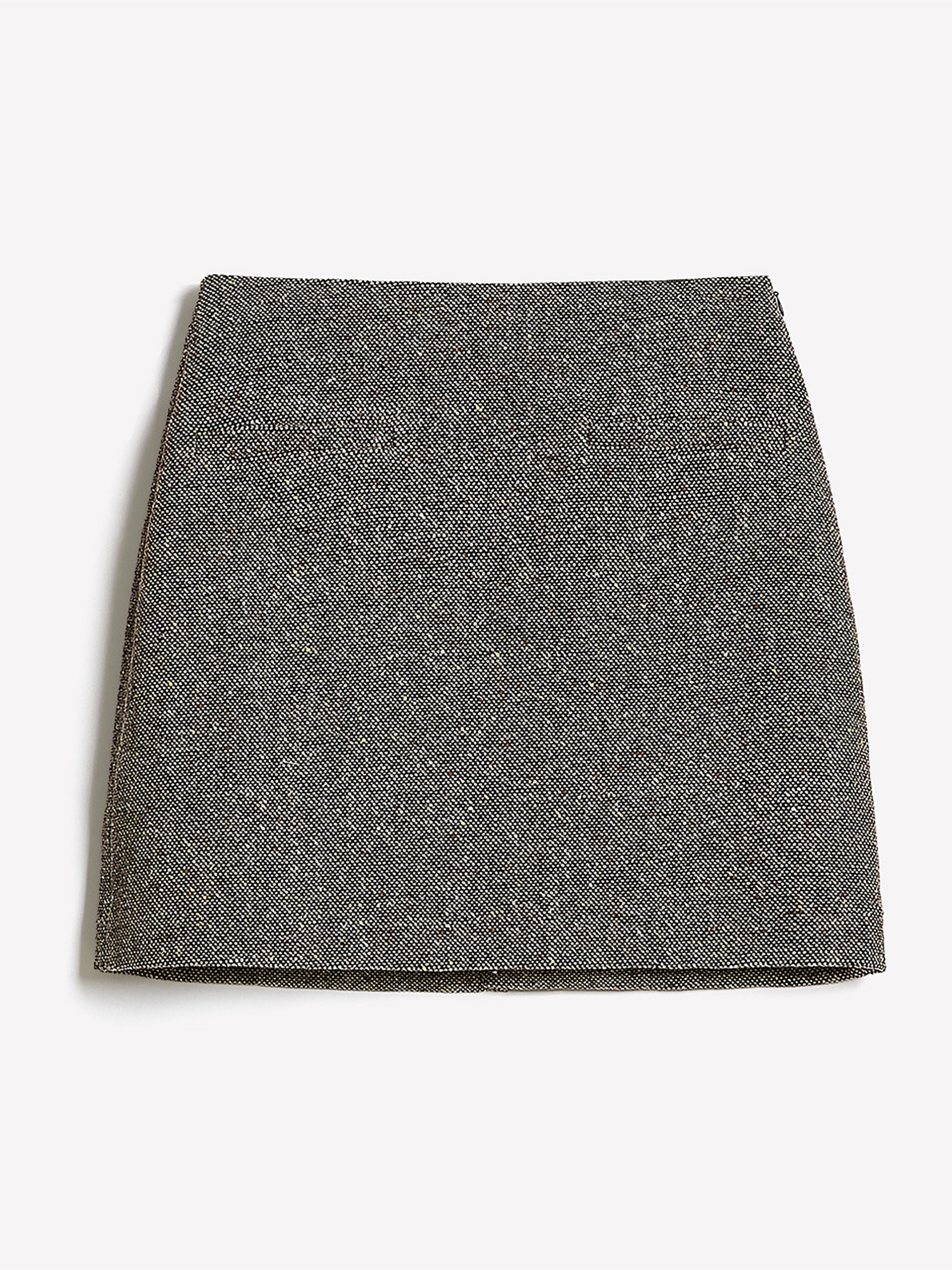 RW&CO Tweed A-Line Mini Skirt