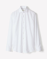 RW&CO Slim Fit White Twill Dress Shirt