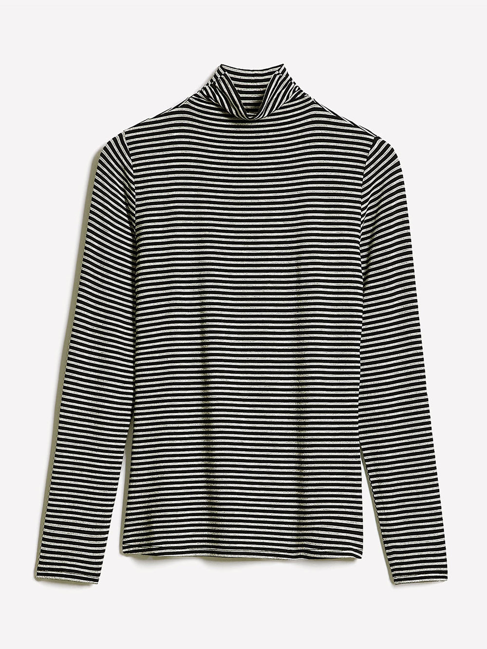 RW&CO Fitted Long-Sleeve Mock-Neck Tee