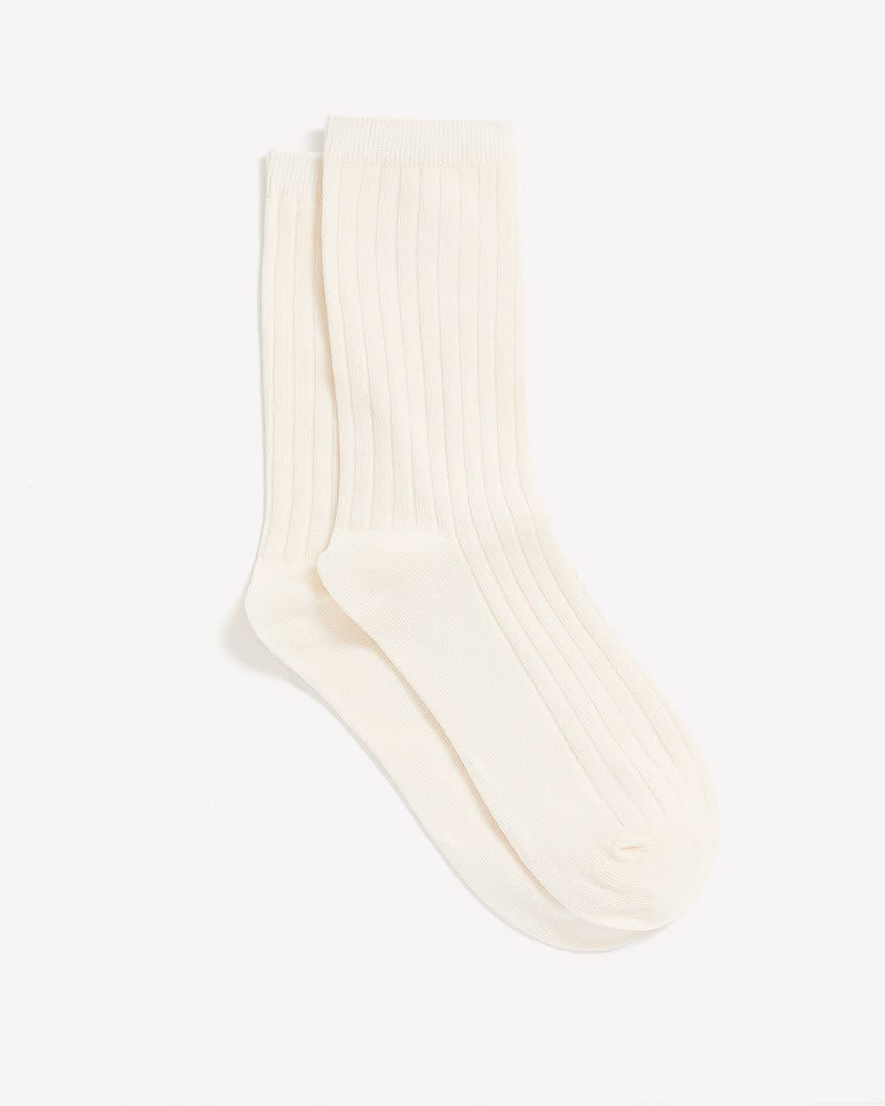 RW&CO Ribbed Crew Socks