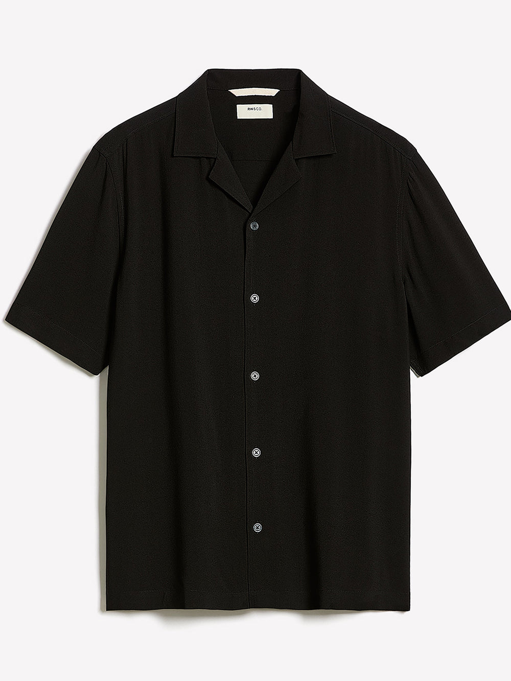 RW&CO Short-Sleeve Shirt with Camp Collar