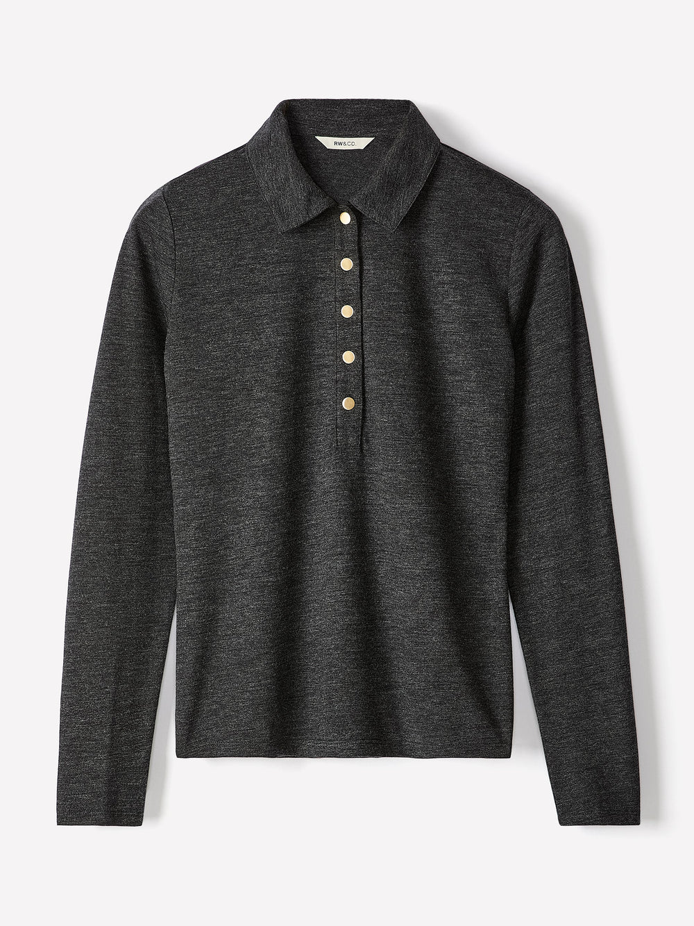 RW&CO Long-Sleeve Fitted Polo