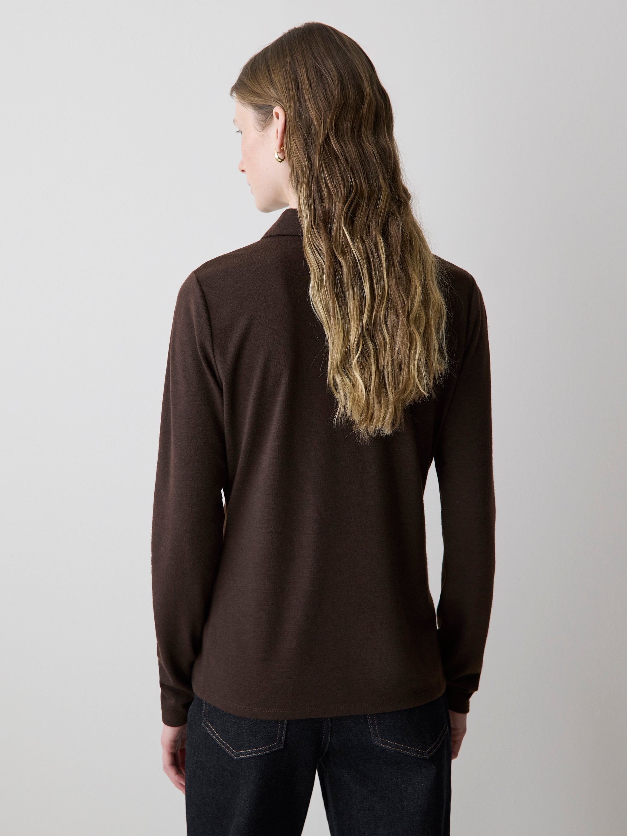 RW&CO Long-Sleeve Fitted Polo