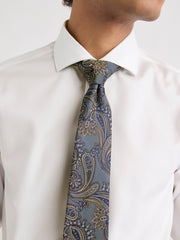 RW&CO Wide Tie with Paisley Pattern