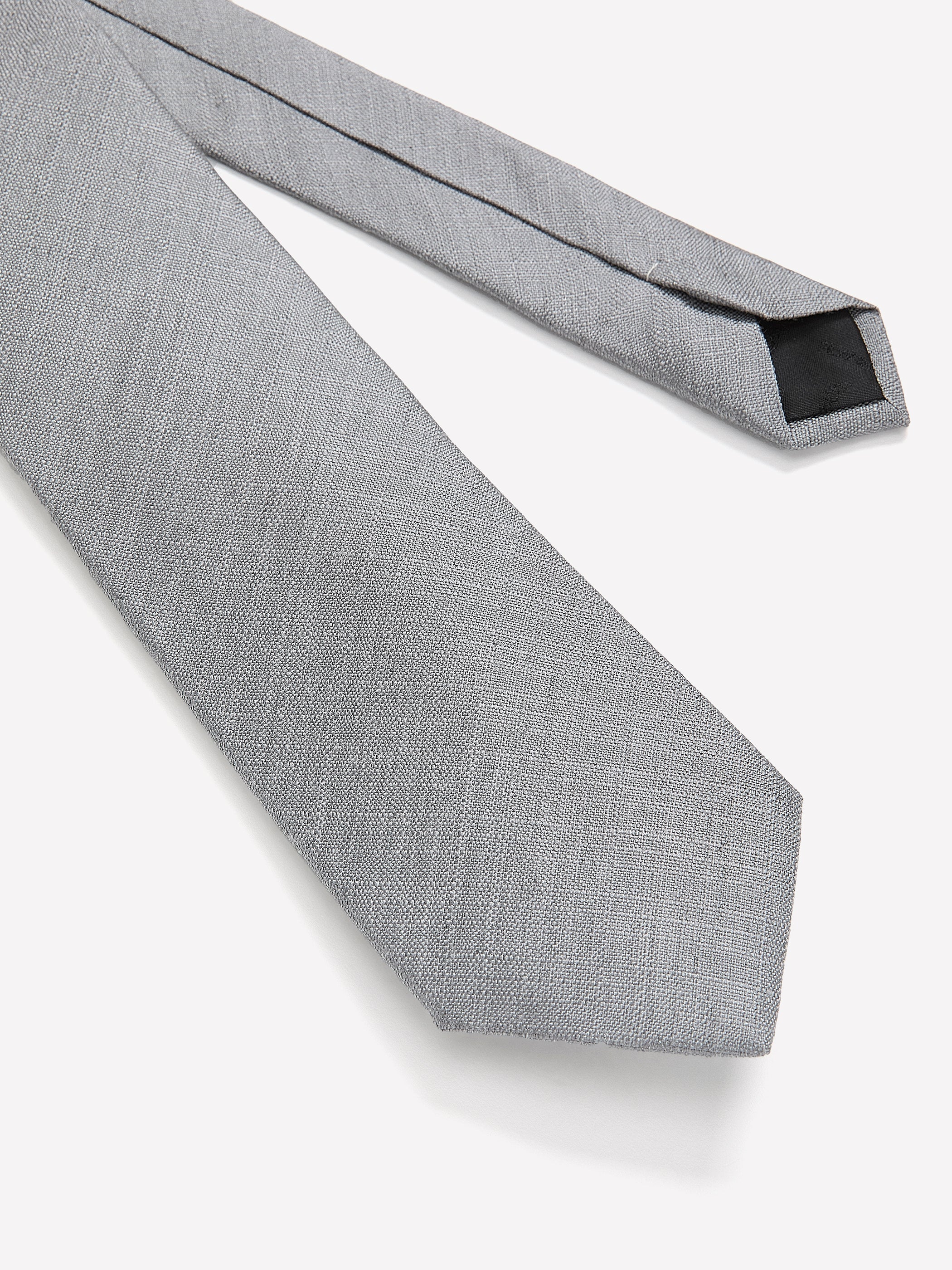 RW&CO Light Grey Regular Textured Tie