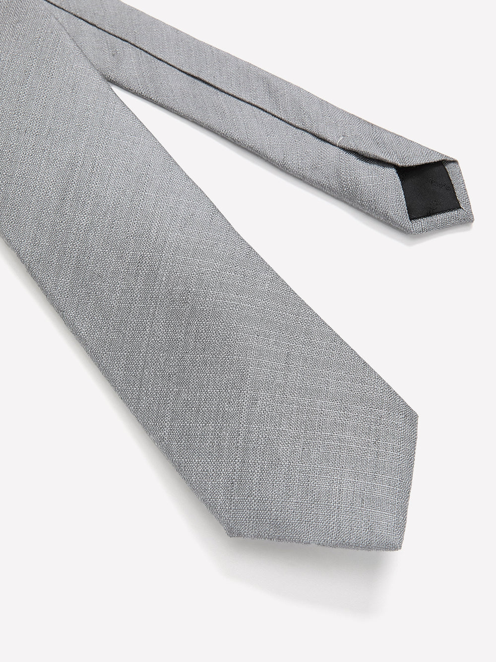 RW&CO Light Grey Regular Textured Tie