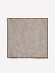 RW&CO Reversible Handkerchief with Geometric Pattern