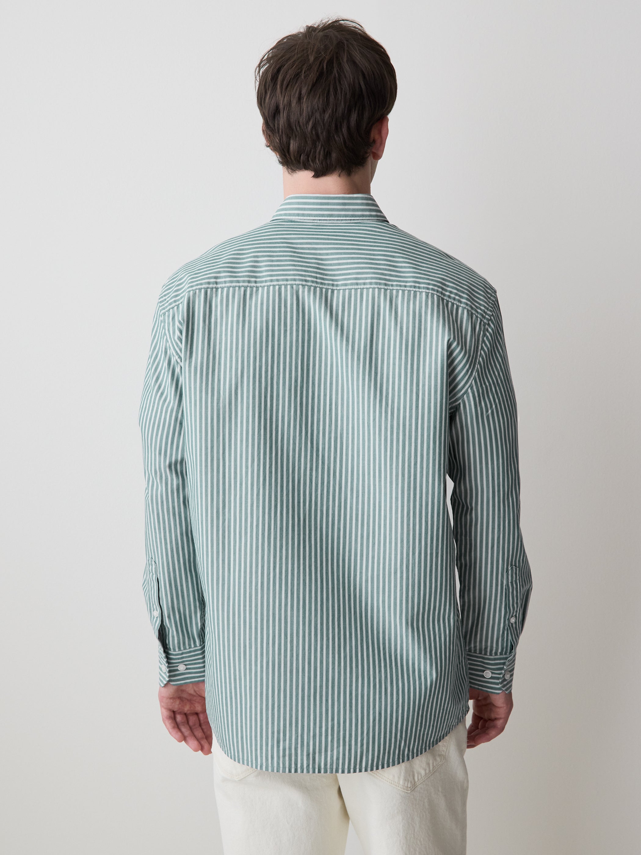 RW&CO Striped Long-Sleeve Shirt