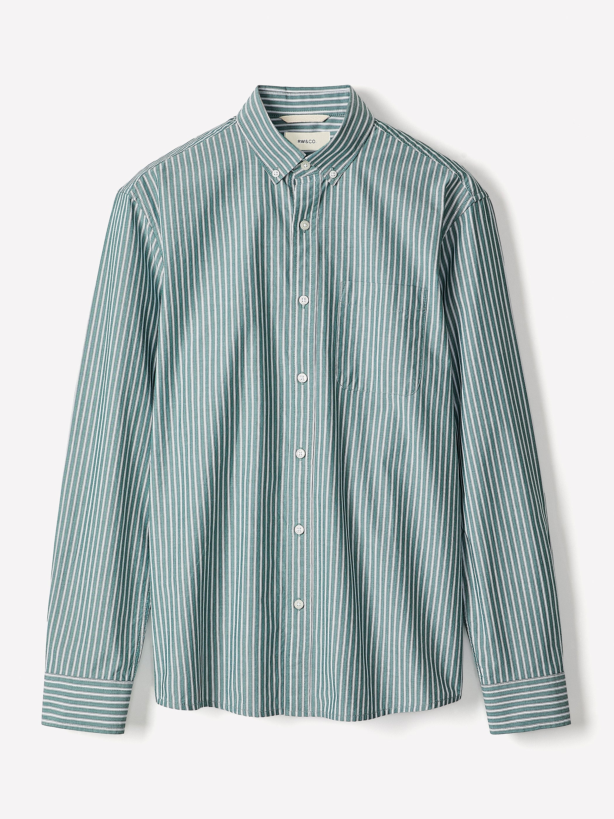 RW&CO Striped Long-Sleeve Shirt