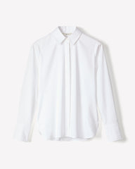 RW&CO Fitted Long-Sleeve Poplin Blouse