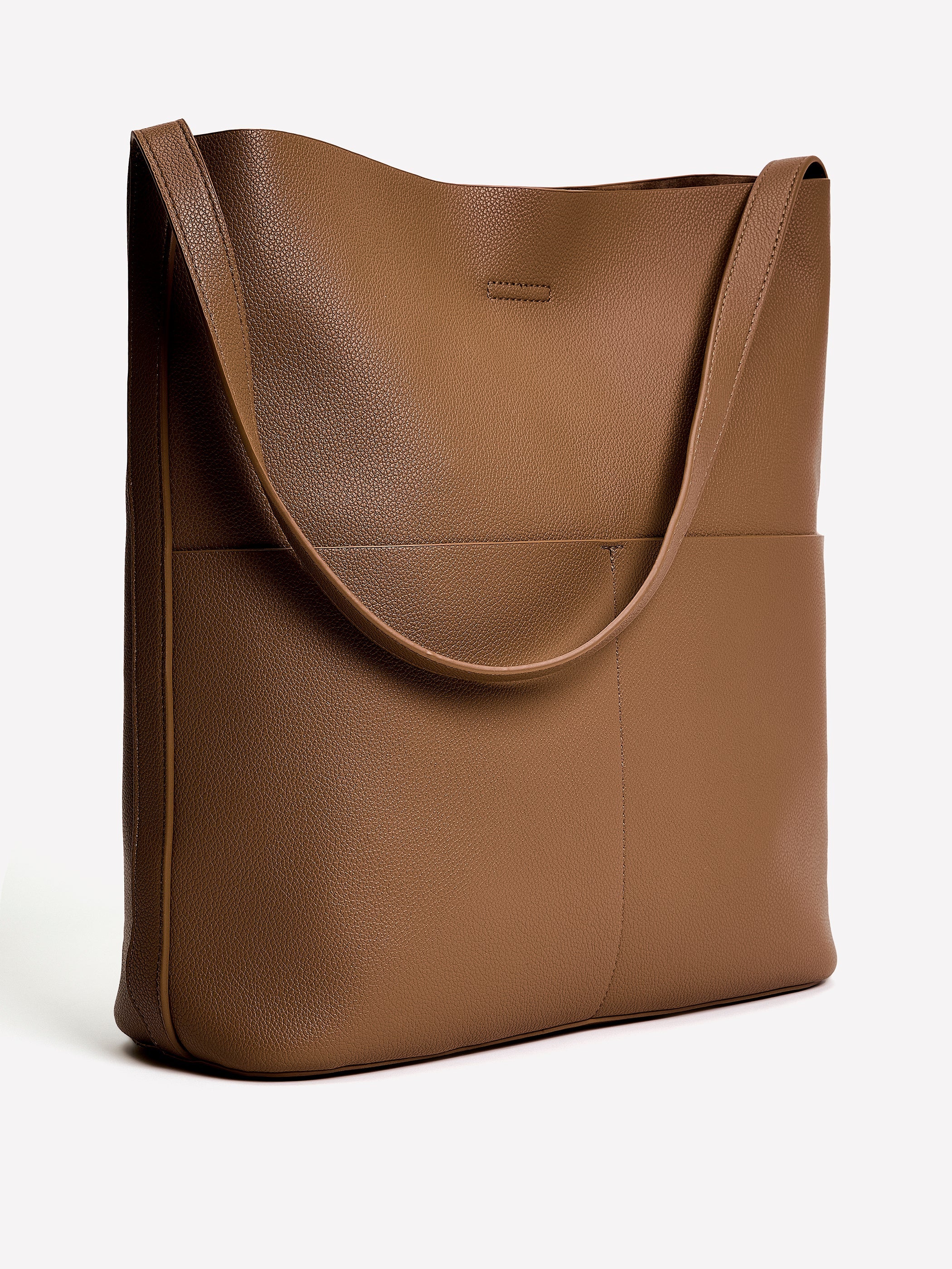 RW&CO Faux Leather Tote Bag