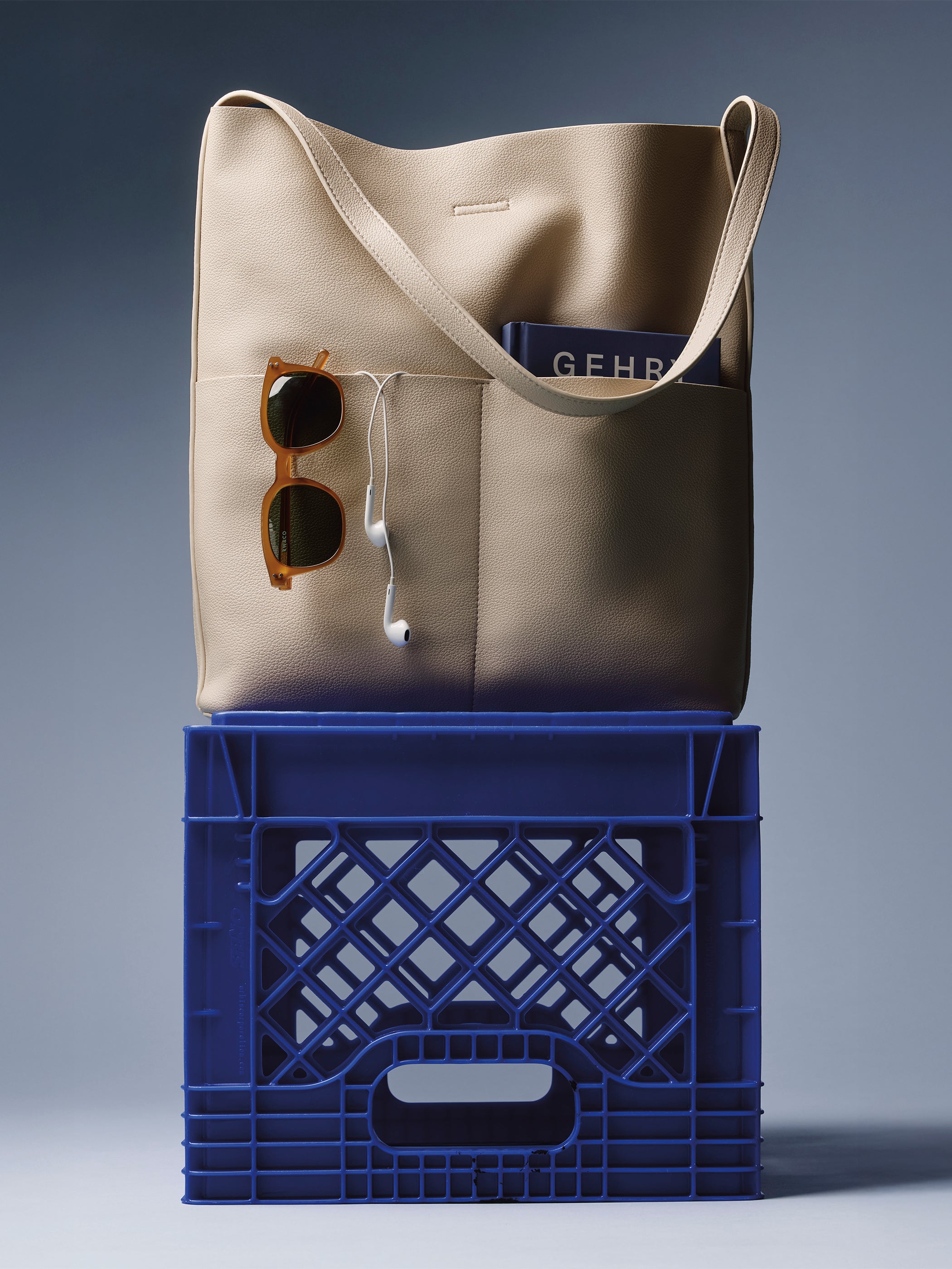 RW&CO Faux Leather Tote Bag