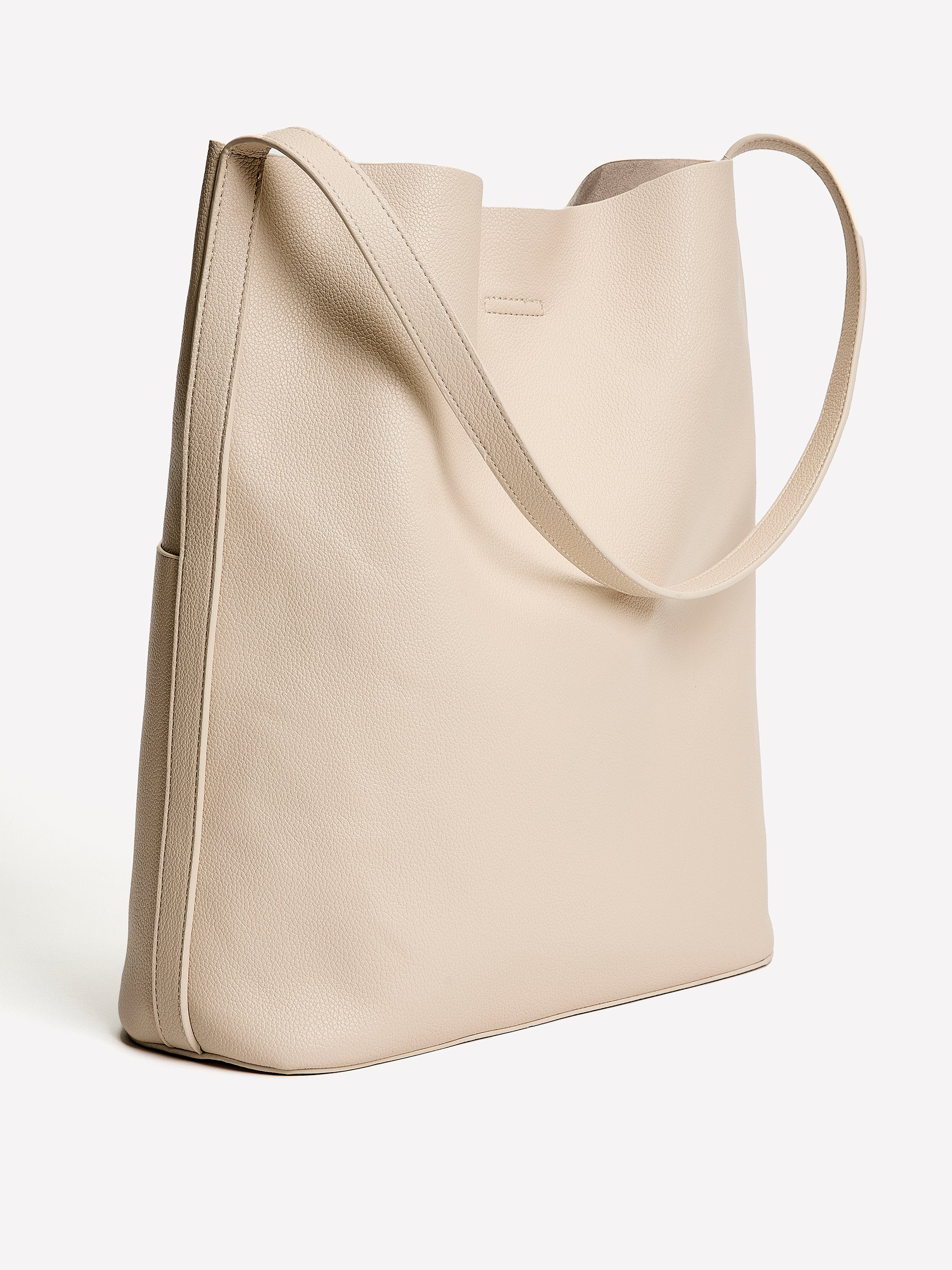 RW&CO Faux Leather Tote Bag