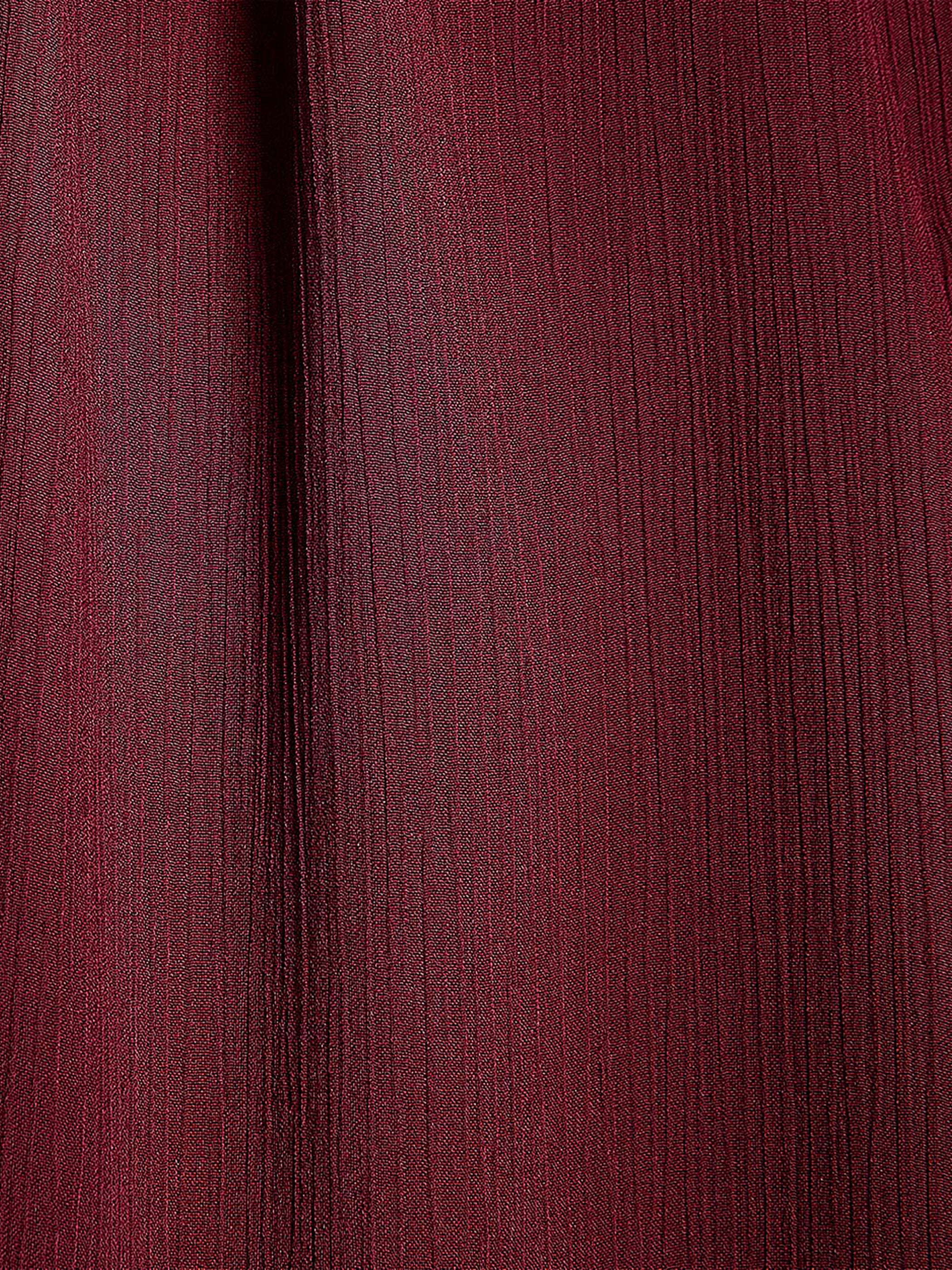 RW&CO Long-Sleeve Chiffon Popover Blouse