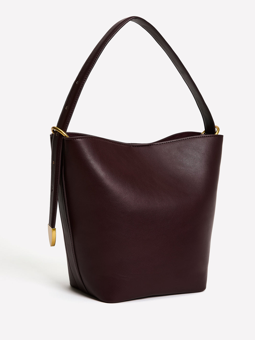 RW&CO Faux Leather Bucket Bag