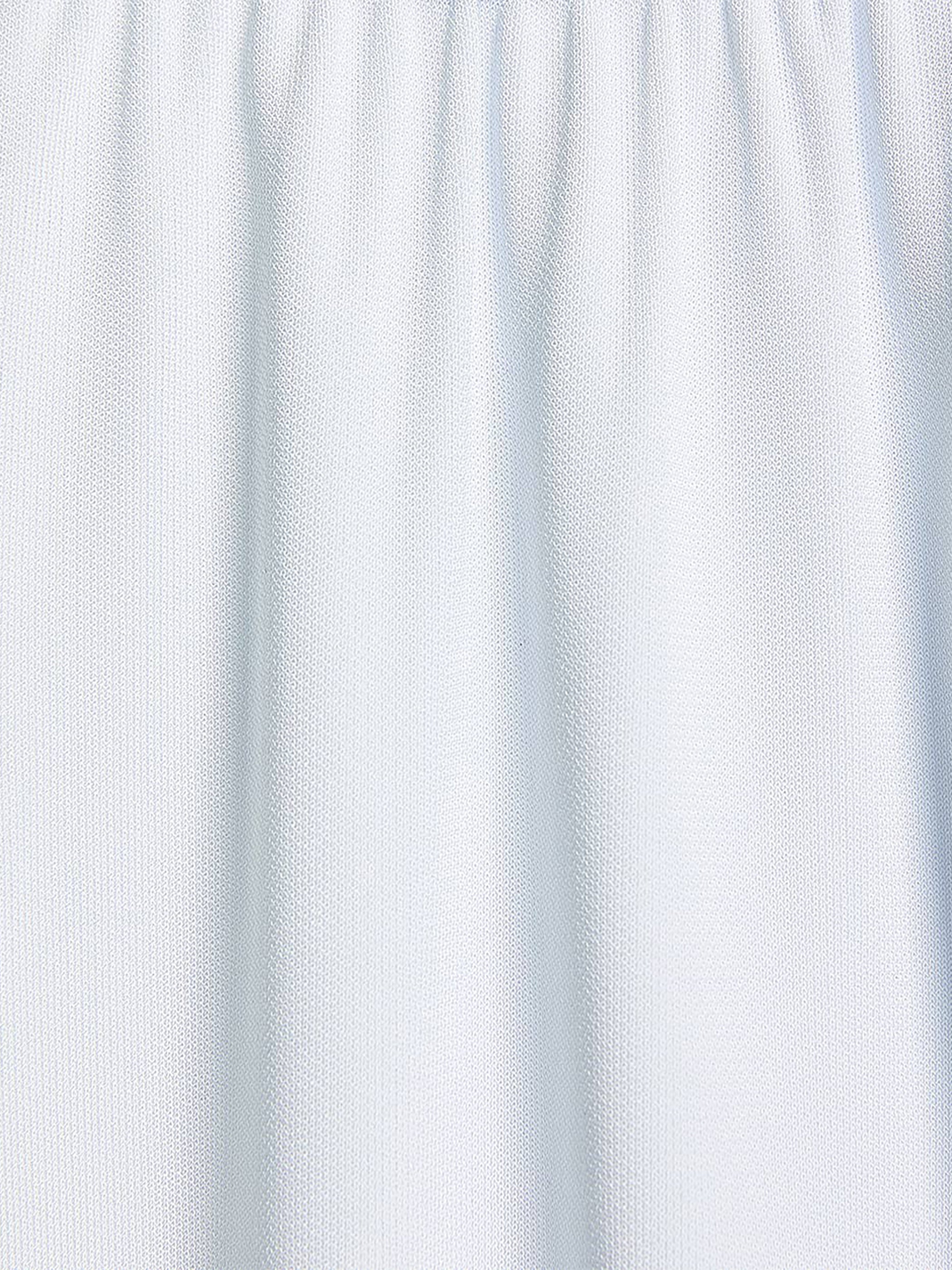 RW&CO Long-Sleeve Top with Shirred Crew Neckline