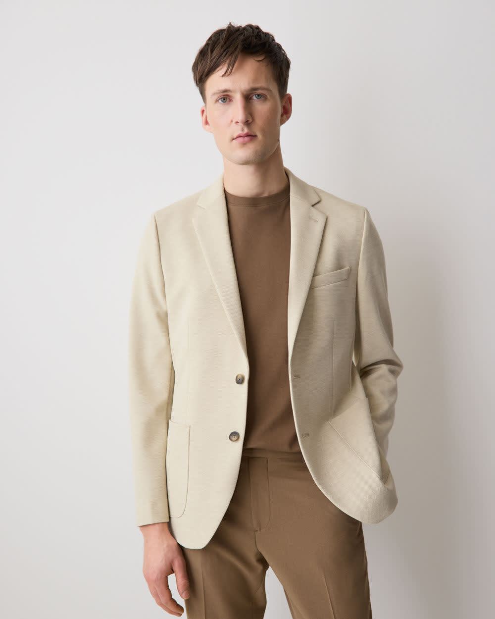 RW&CO Slim Fit Knit Blazer