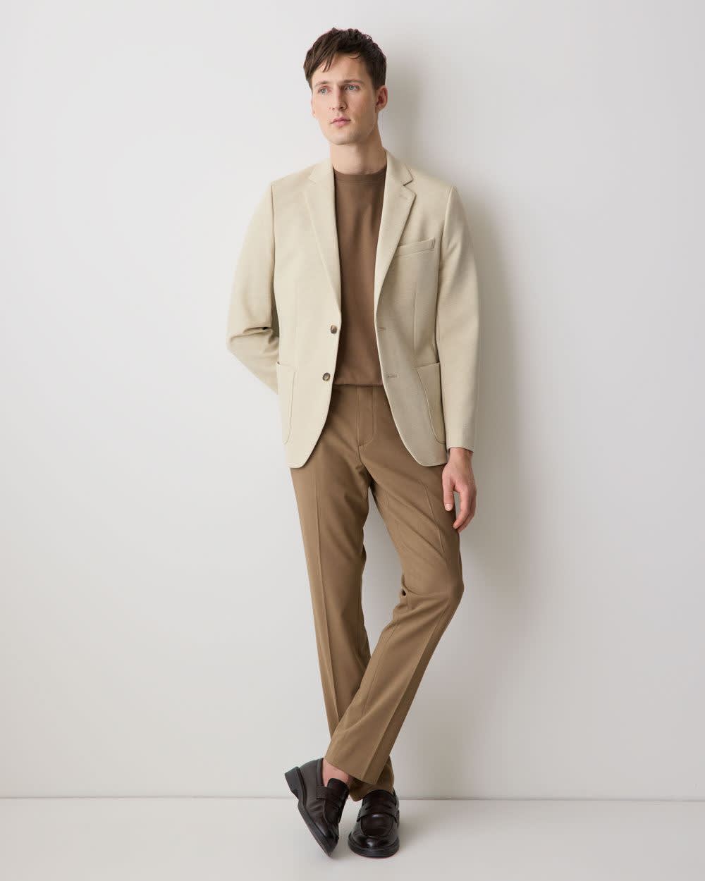 RW&CO Slim Fit Knit Blazer