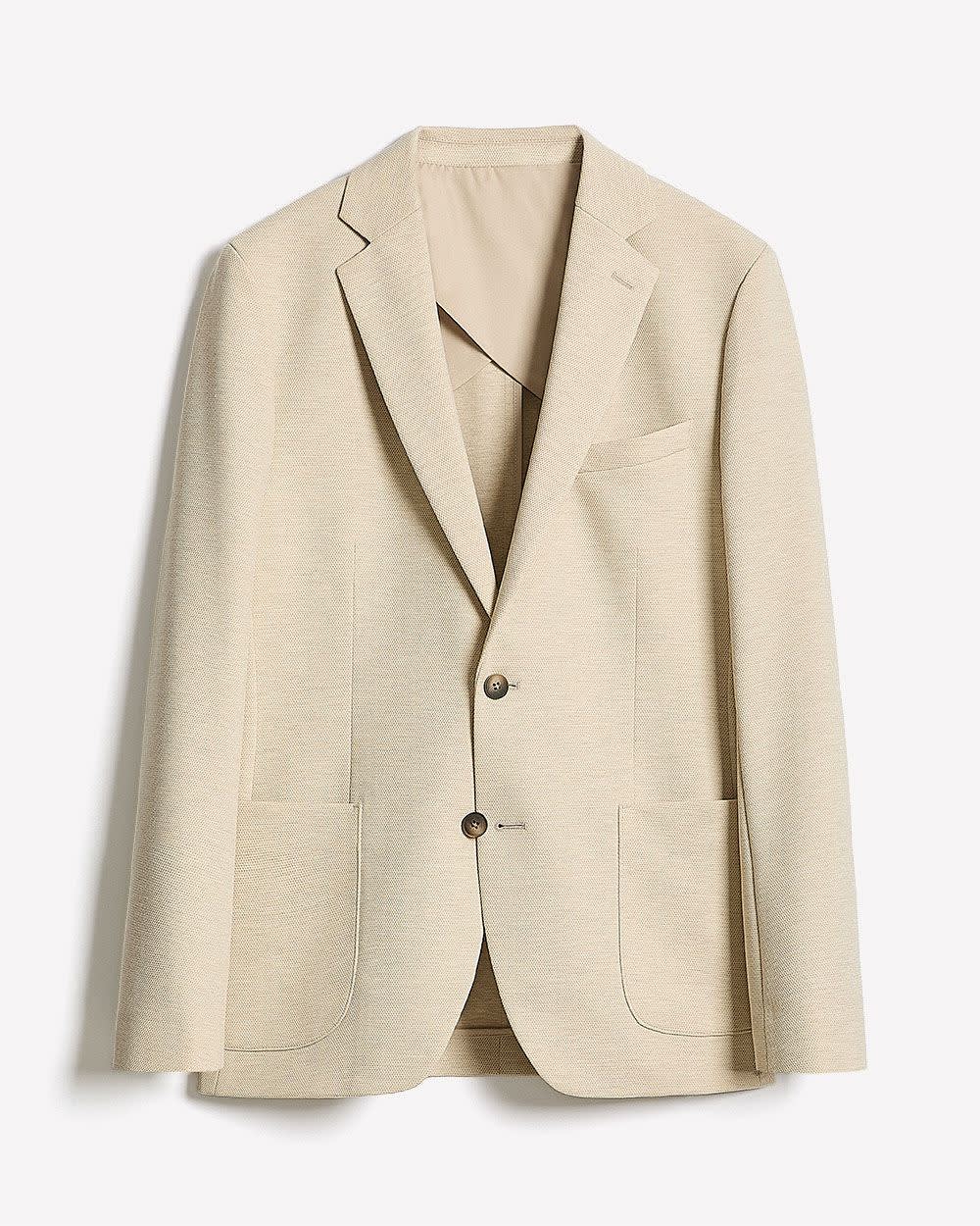 RW&CO Slim Fit Knit Blazer
