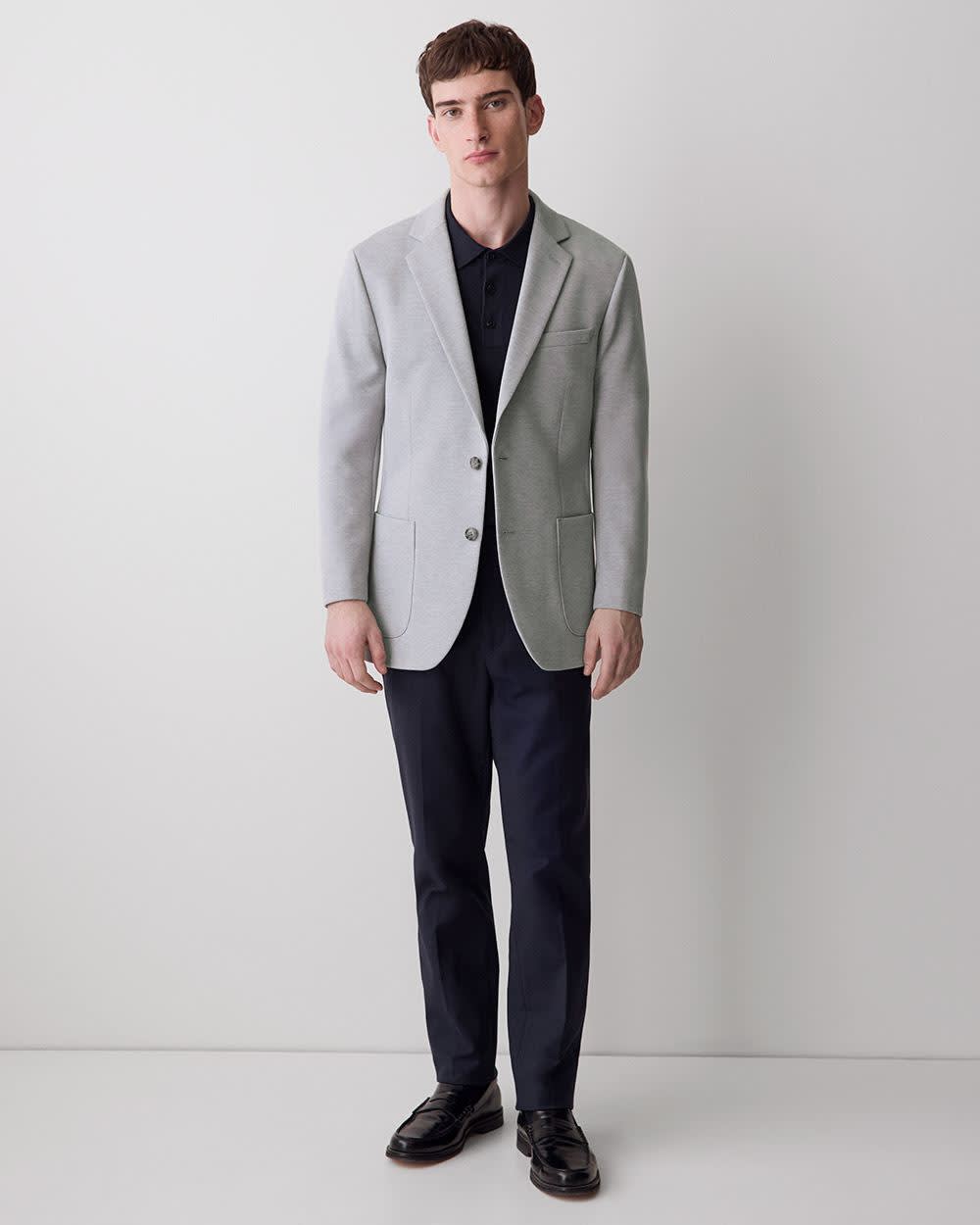 RW&CO Slim Fit Knit Blazer