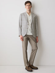 RW&CO Slim Fit Plaid Blazer