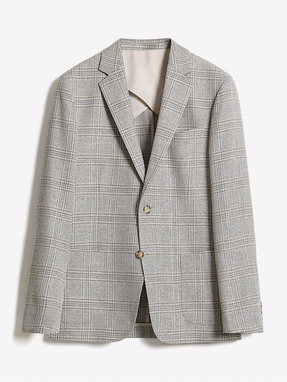 RW&CO Slim Fit Plaid Blazer