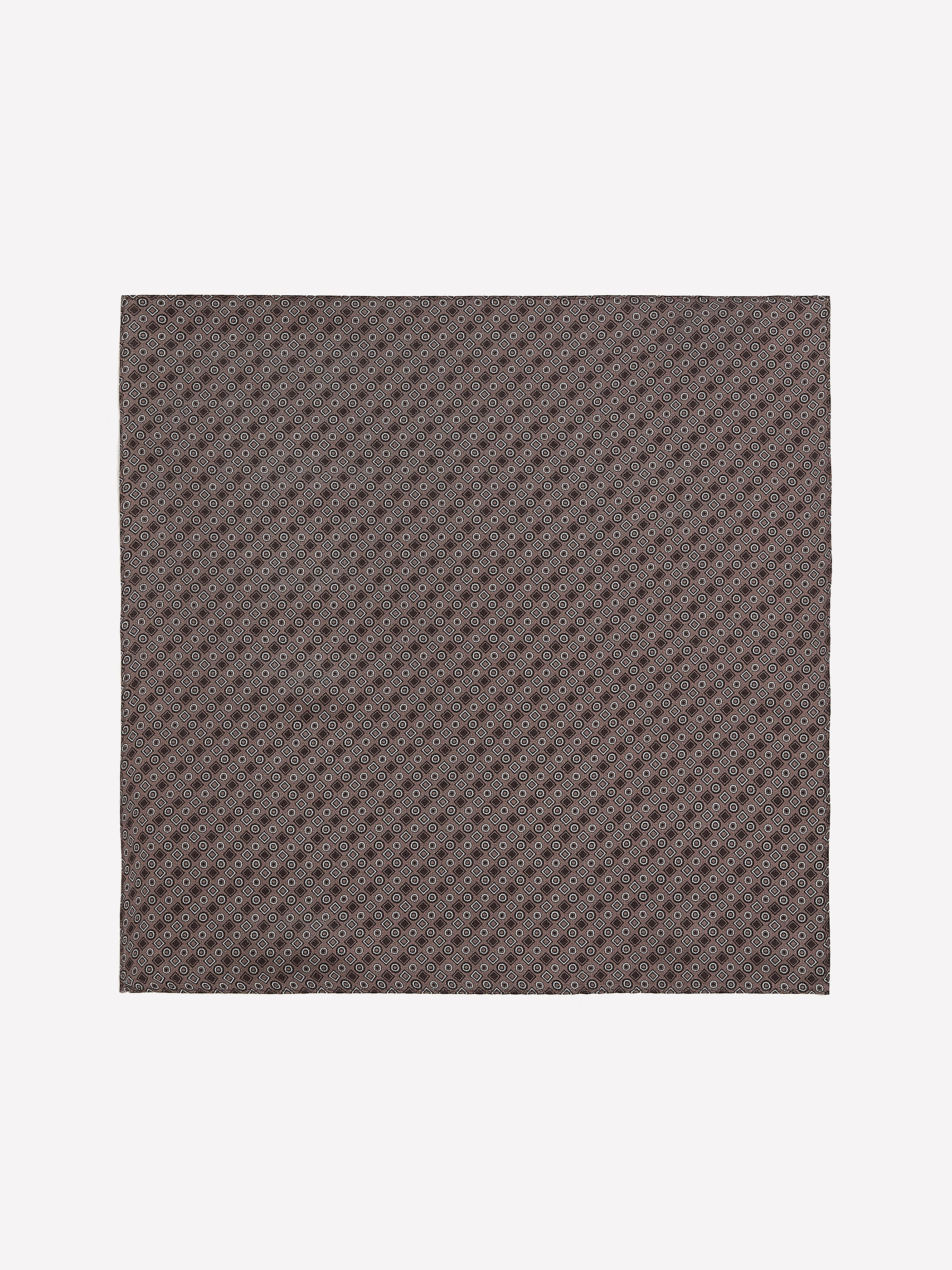 RW&CO Handkerchief with Geometric Pattern