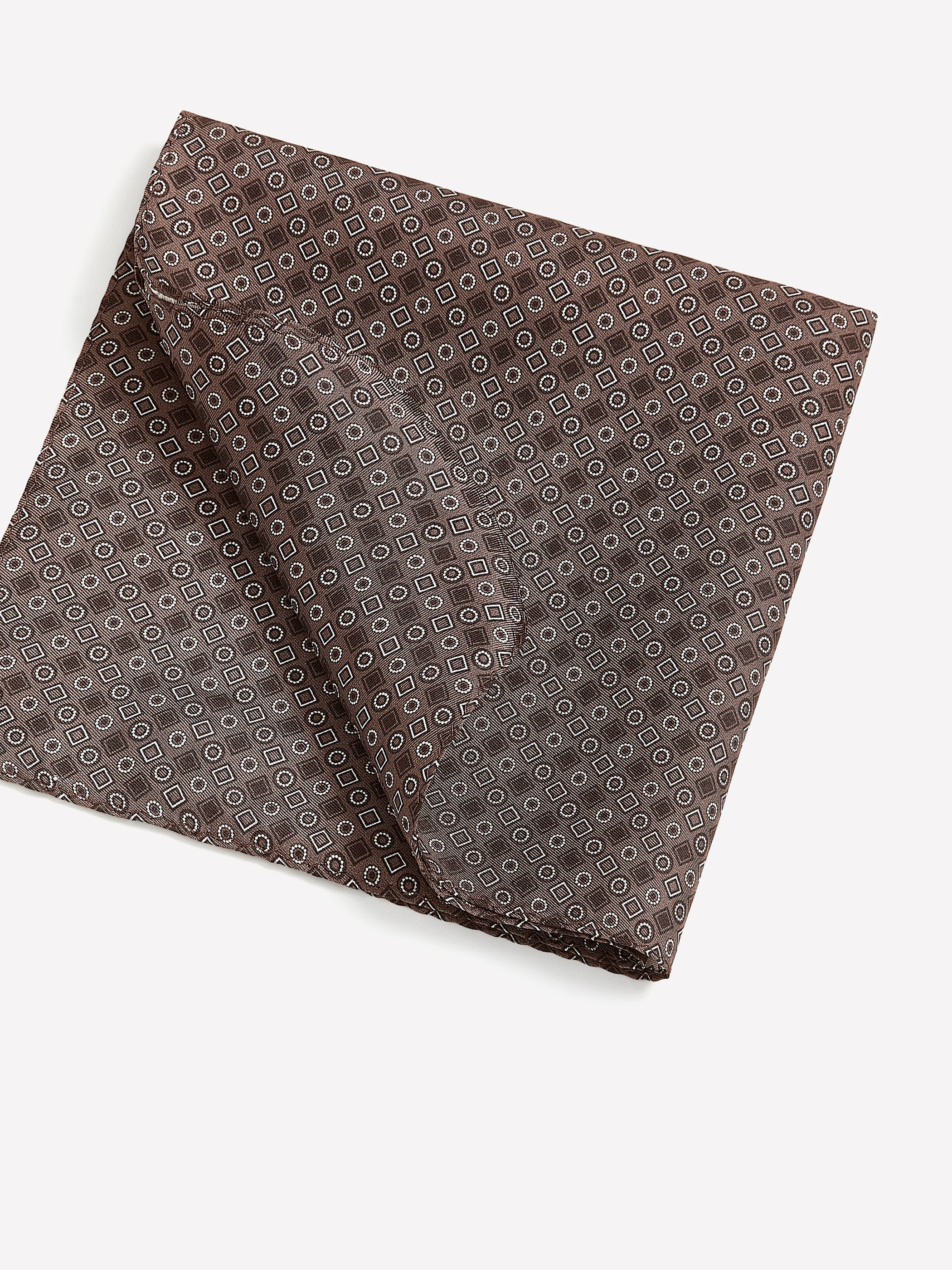 RW&CO Handkerchief with Geometric Pattern