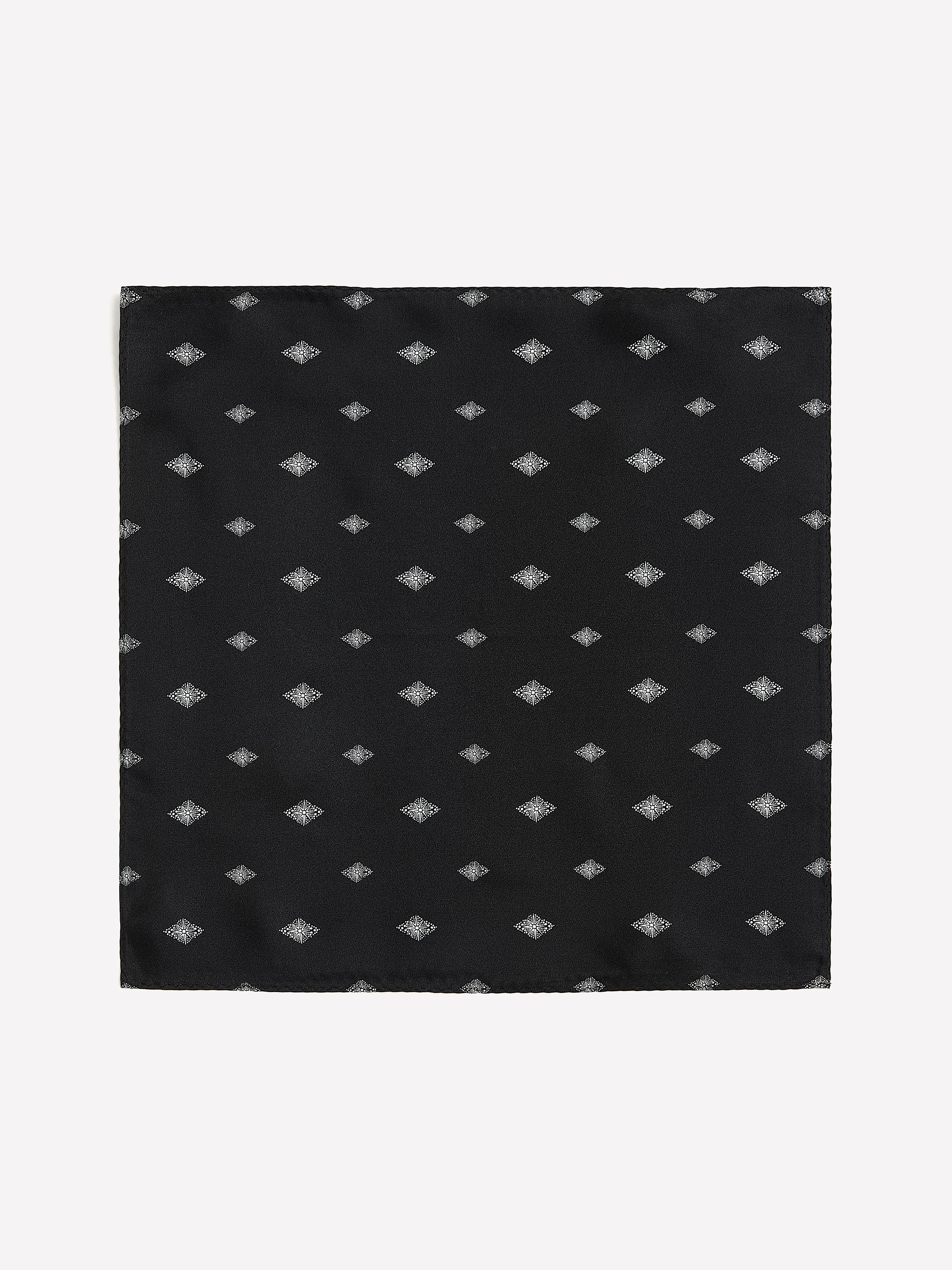 RW&CO Handkerchief with Diamond Pattern