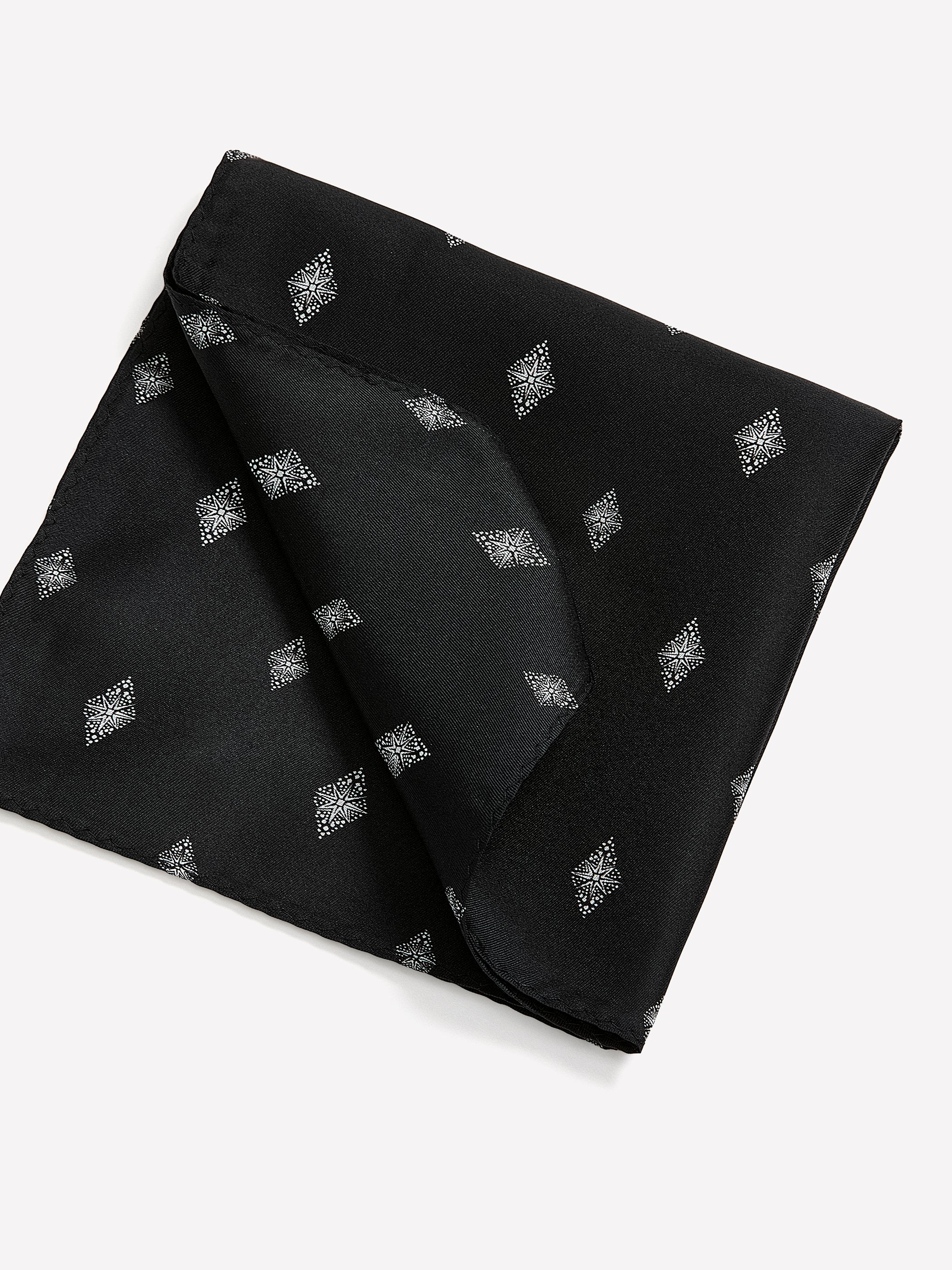 RW&CO Handkerchief with Diamond Pattern