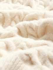 RW&CO Cable-Knit Scarf