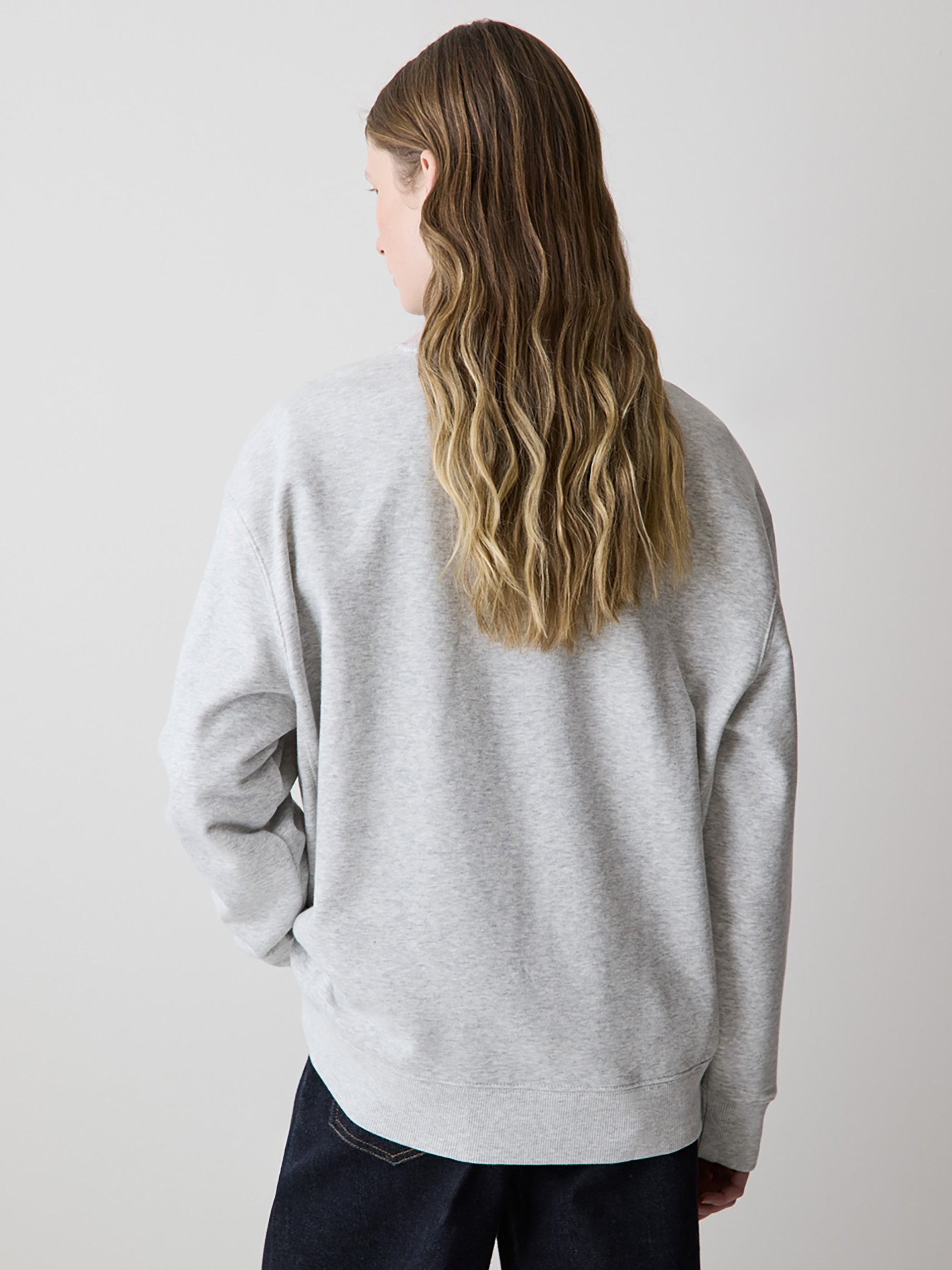 RW&CO Long-Sleeve Crew-Neck French Terry Sweatshirt