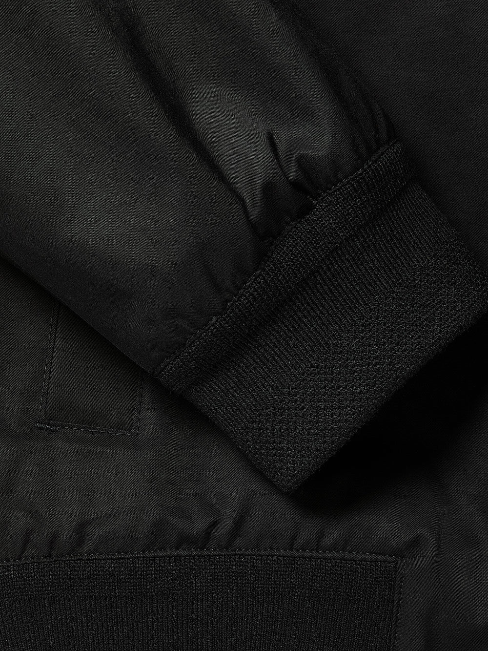 RW&CO Black Twill Bomber Jacket