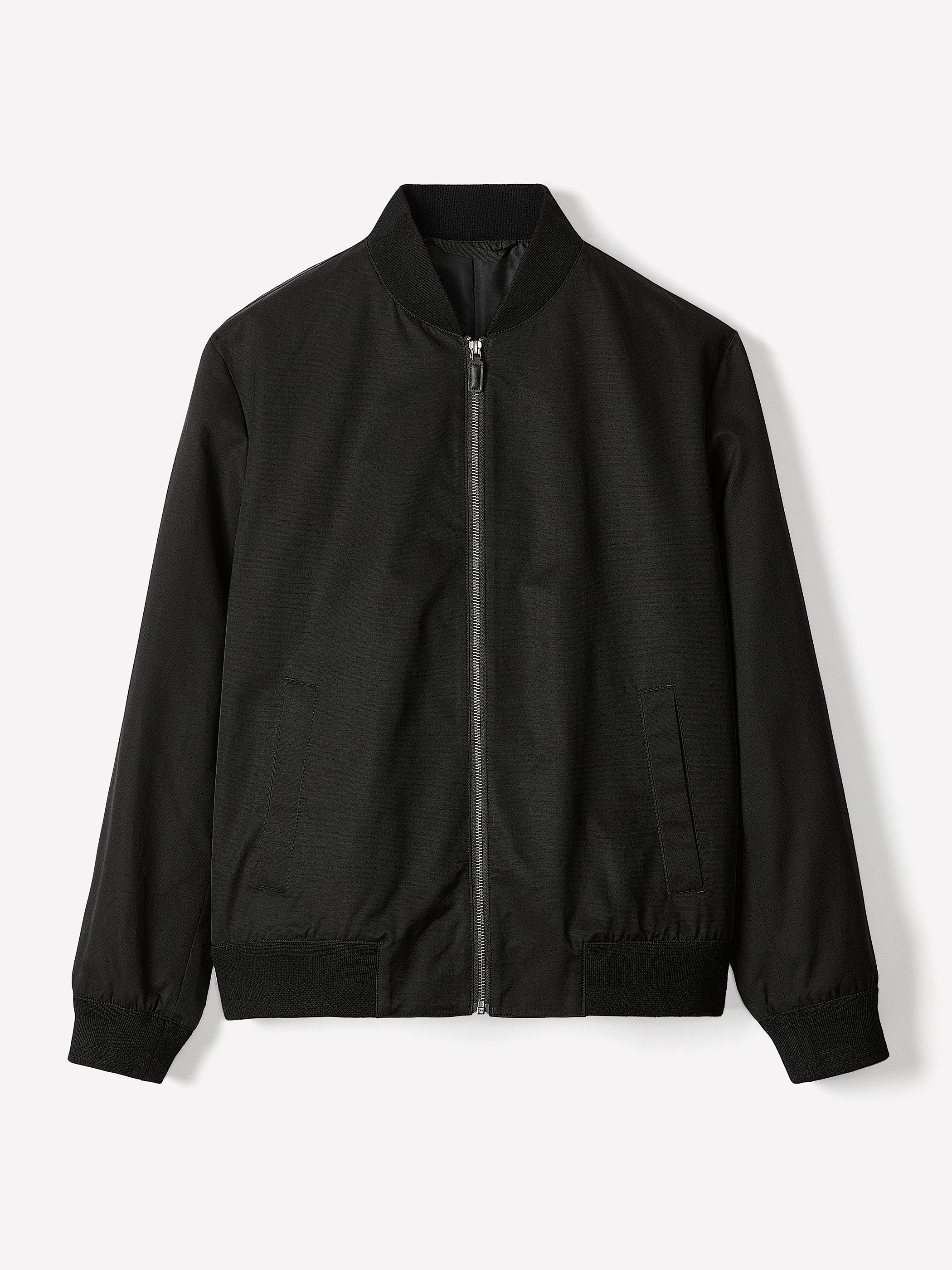 RW&CO Black Twill Bomber Jacket
