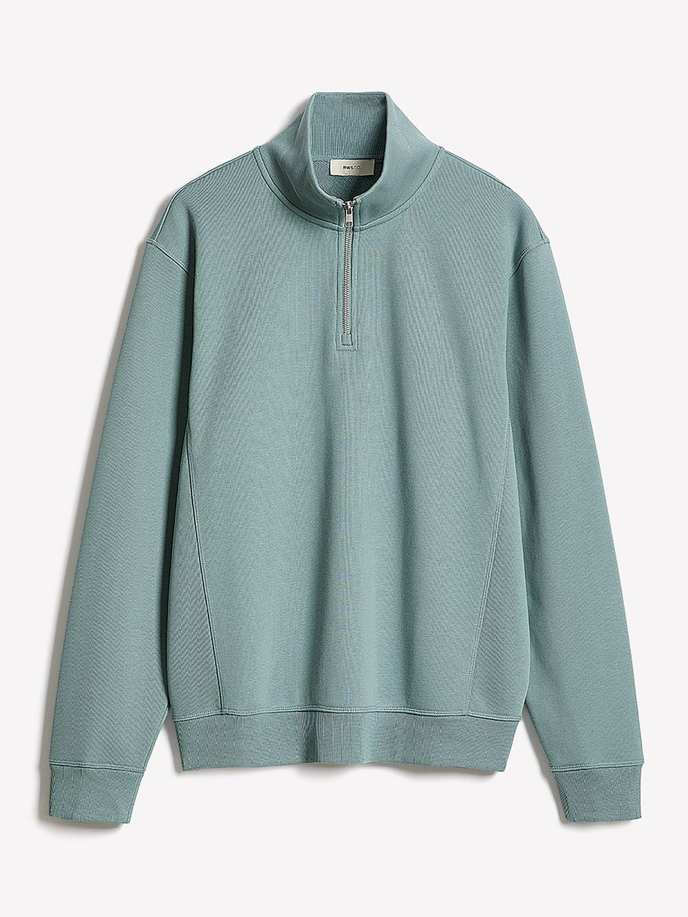 RW&CO Long-Sleeve Quarter-Zip Mock-Neck Sweater