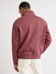 RW&CO Long-Sleeve Quarter-Zip Mock-Neck Sweater