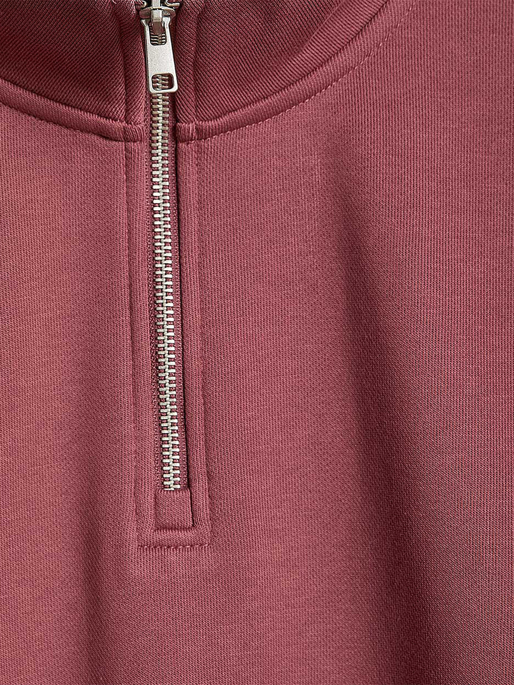 RW&CO Long-Sleeve Quarter-Zip Mock-Neck Sweater